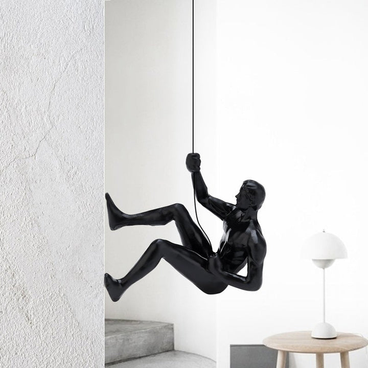 Kletterwand hangende Beelden