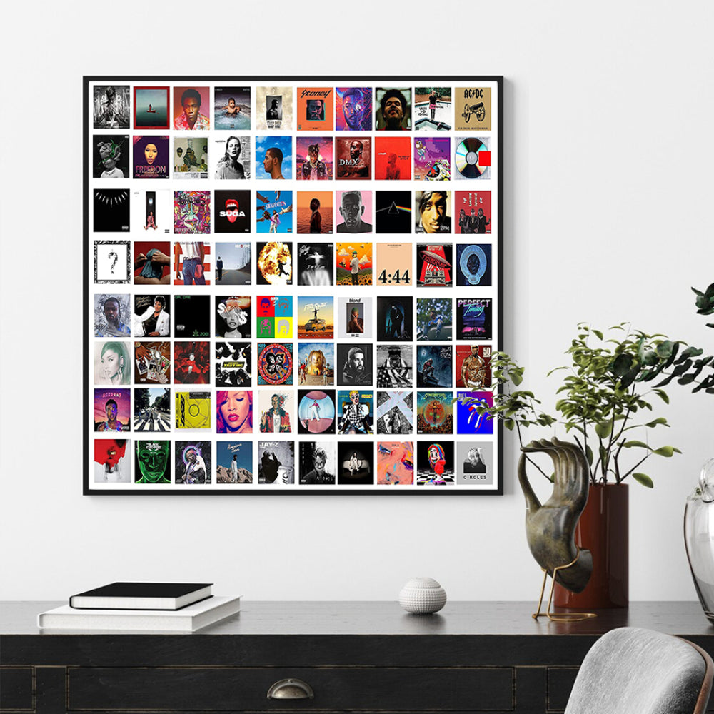 Beroemde Figuren Tentoonstelling Moderne Posters Canvas