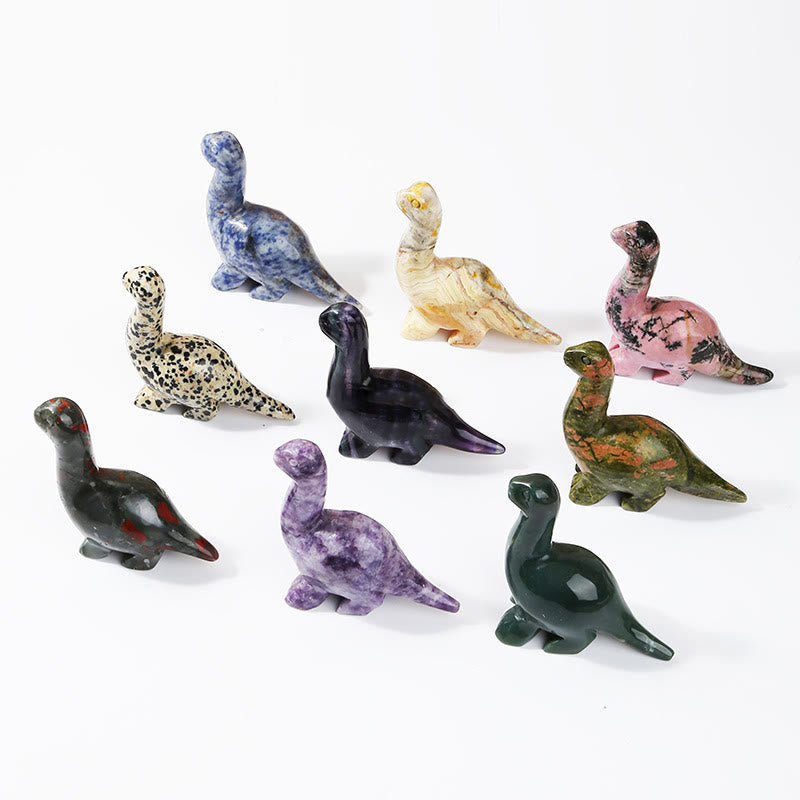 2.5 inch kristallen dinosaur woningdecoratie edelsteen decoratie