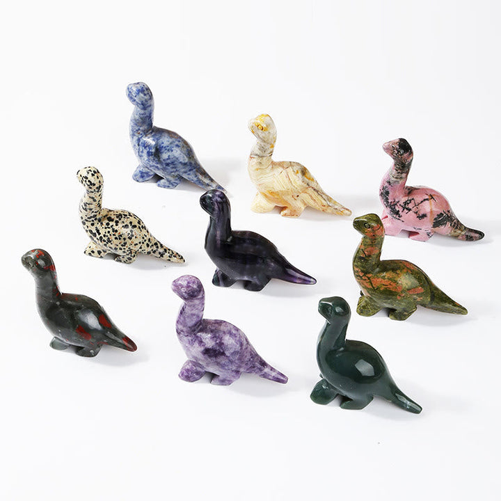 2.5 inch kristallen dinosaur woningdecoratie edelsteen decoratie