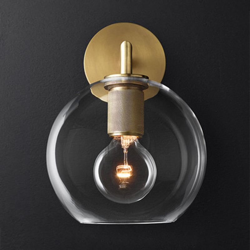 Traditionele gewapende wandlamp metaal 1/2 koppen wandlamp licht in zwart/ messing/chroom voor de woonkamer