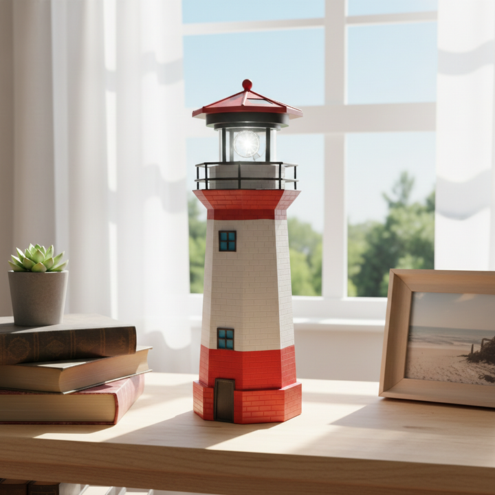 LED vuurtoren solar buiten landschap lamp