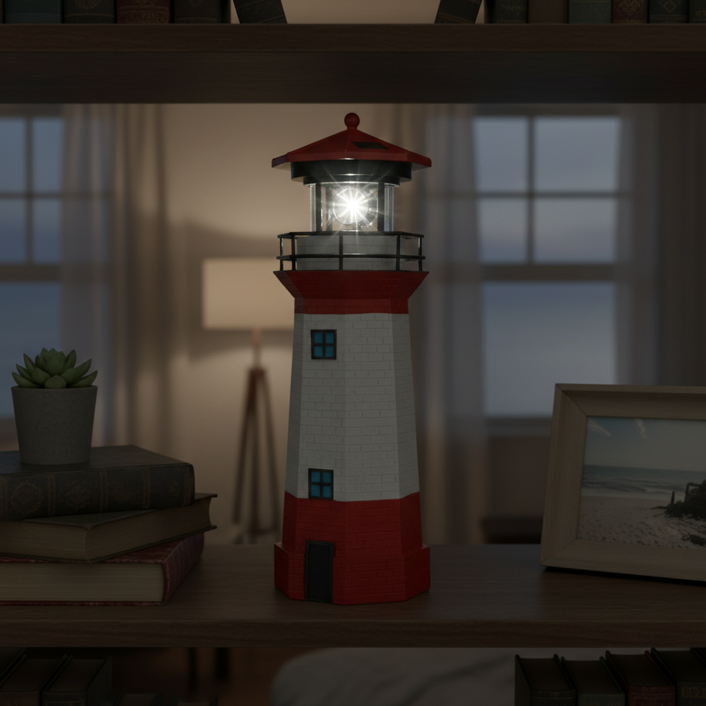 LED vuurtoren solar buiten landschap lamp