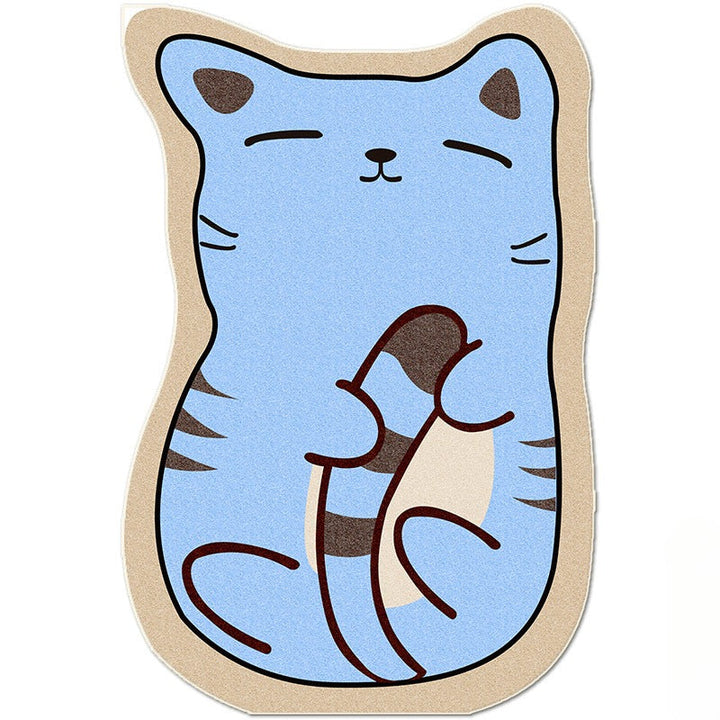Arosta | Schattige Dieren Woonkamer Decoratieve Tapijten – Pluche Zachte Cartoon Slaapkamer Tapijt
