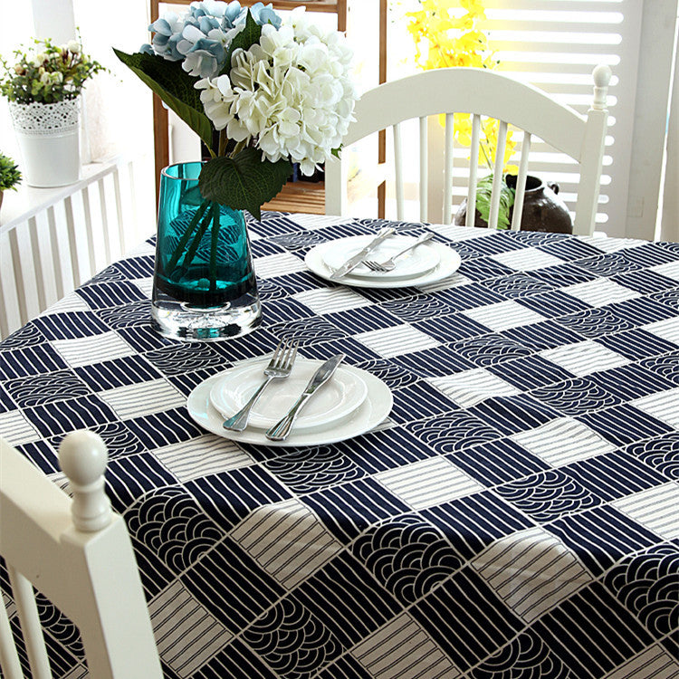 Decoratieve Tafellaken met Kantafwerking