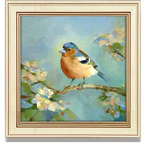 Gekaderde Vogel Kunstwerk
