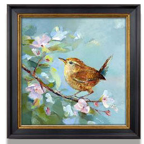 Gekaderde Vogel Kunstwerk