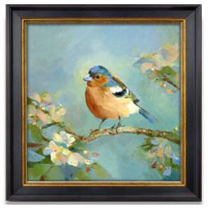 Gekaderde Vogel Kunstwerk