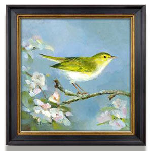 Gekaderde Vogel Kunstwerk