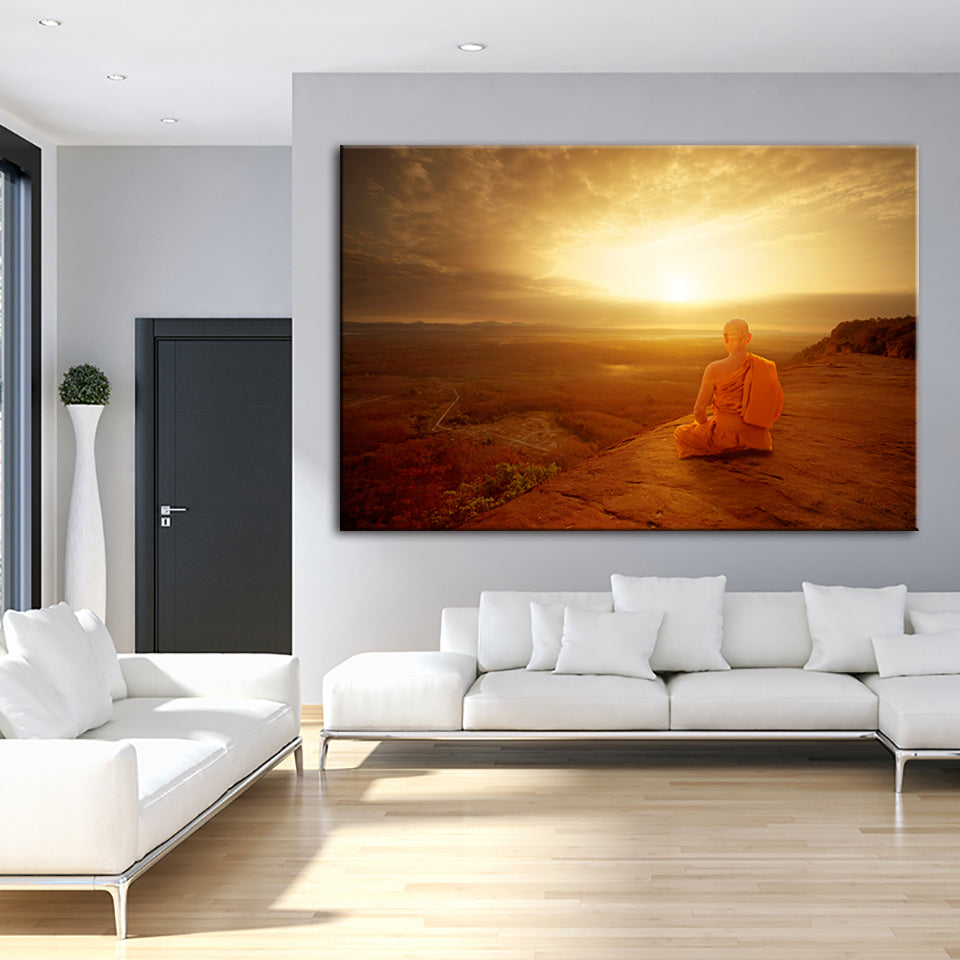 Warm Morning - Canvas Muurkunst Schilderij