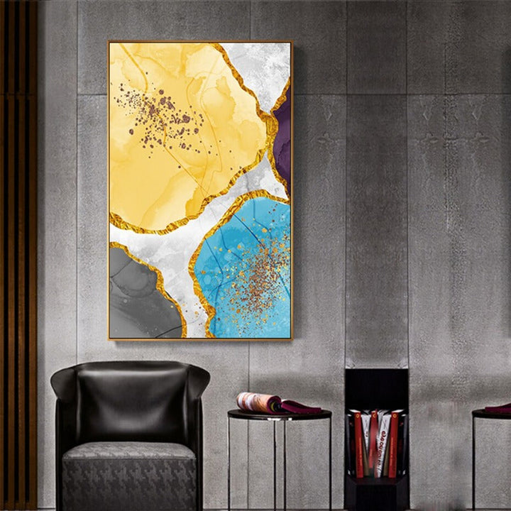 Marmel Poster en Prints - Canvas Wand Kunst Schilderij