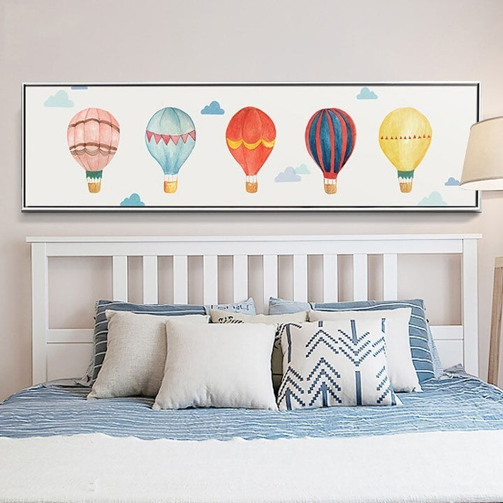 Heißluftballon - Canvas Wandkunst Schilderij