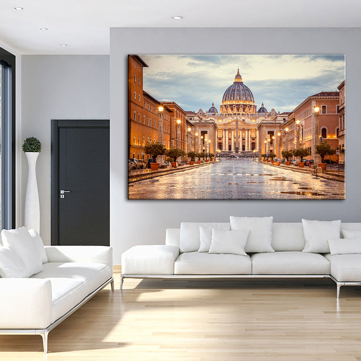 Fresh Palace - Canvas Wandkunst Schilderij