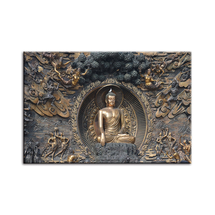 Mahavira Friedliche - Canvas Wandkunst Schilderij