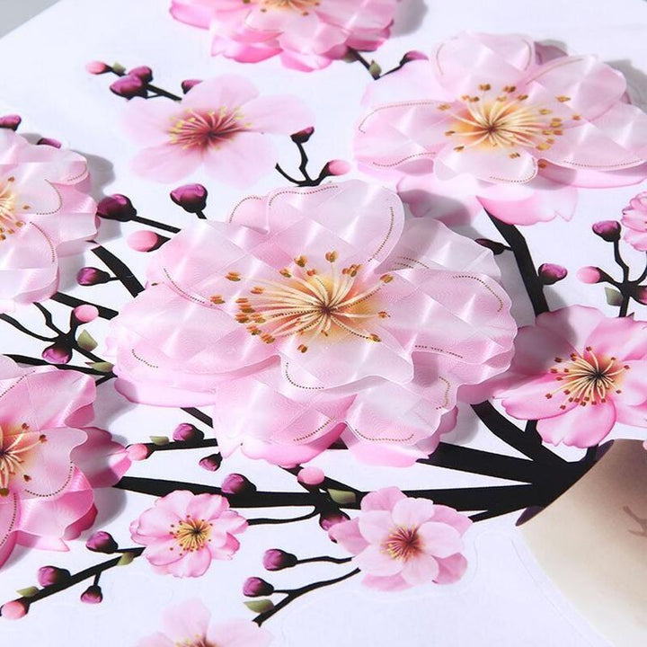 3D Vaasje Muur Sticker