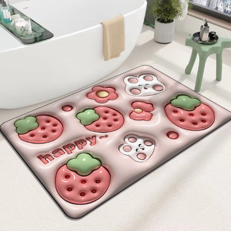 Arosta | 3D bloem zachte diatomiet modder absorberende vloermat