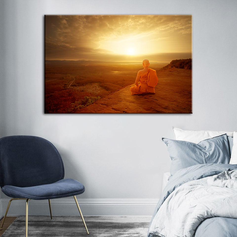 Warm Morning - Canvas Muurkunst Schilderij