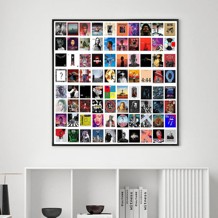 Beroemde Figuren Tentoonstelling Moderne Posters Canvas