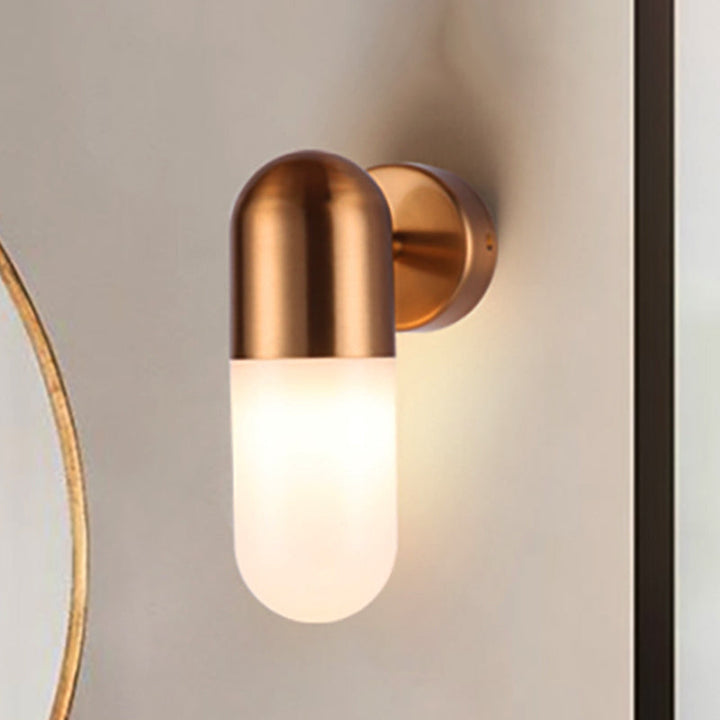Metalen Wandlamp Postmodern 1 Licht Zwart/Grijs/Wit Wandgemonteerde Lamp voor Slaapkamer