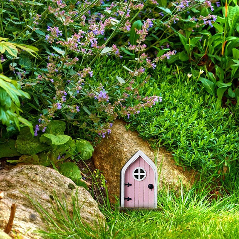 Sprookjesachtige scène - Mini-elven deur