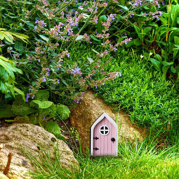 Sprookjesachtige scène - Mini-elven deur