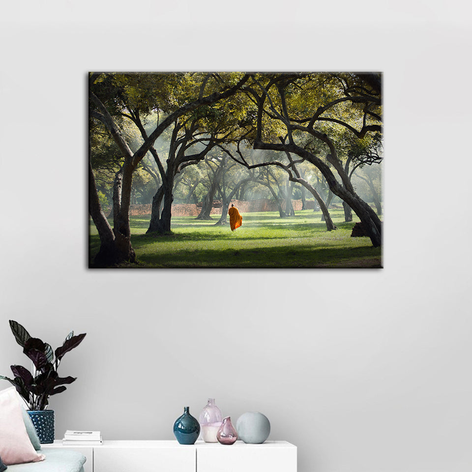 Walk The Earth - Canvas Muurkunst Schilderij