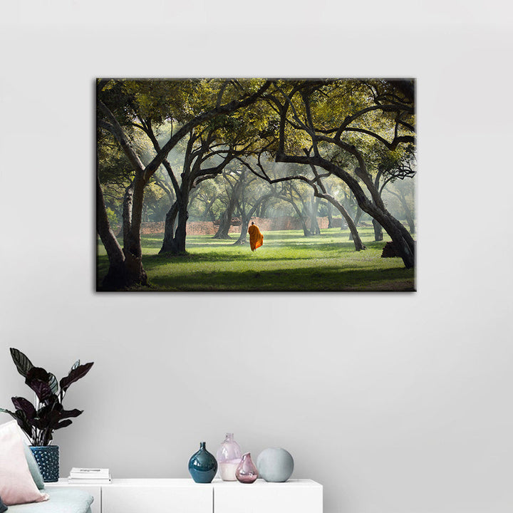 Walk The Earth - Canvas Muurkunst Schilderij