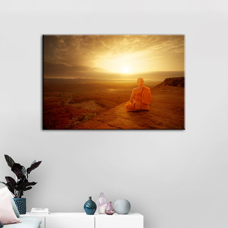 Warm Morning - Canvas Muurkunst Schilderij