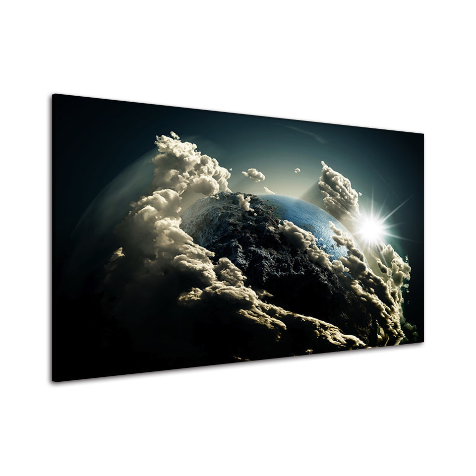 Erde's Stratosphäre - Canvas Wandkunst Schilderij