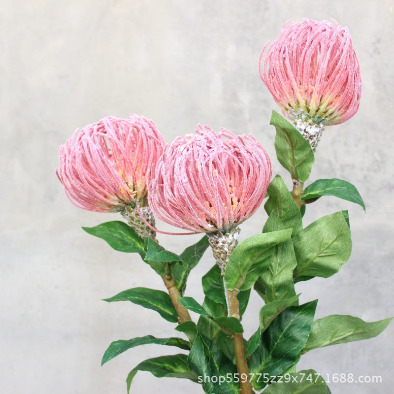 Realistische Protea Bloem Steel