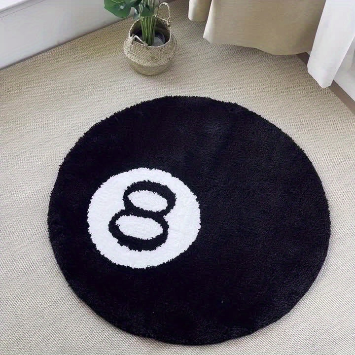 8 Bal Biljart Ronde Mat - Anti-slip Tapijt voor Woonkamer, Badkamer & Decoratie | AvailaBowlifts in Maten