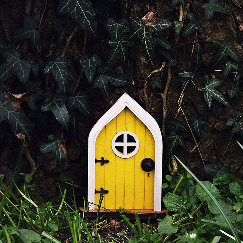 Sprookjesachtige scène - Mini-elven deur