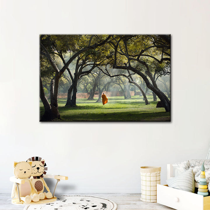 Walk The Earth - Canvas Muurkunst Schilderij