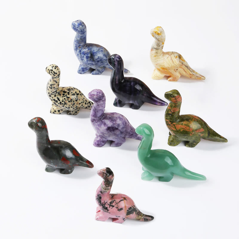 2.5 inch kristallen dinosaur woningdecoratie edelsteen decoratie