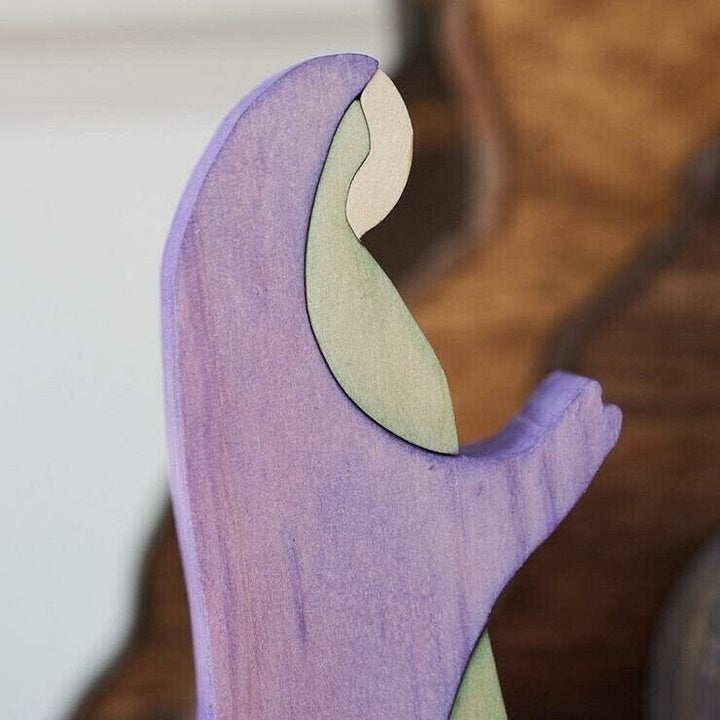 Oster-scène Houten-decoratie