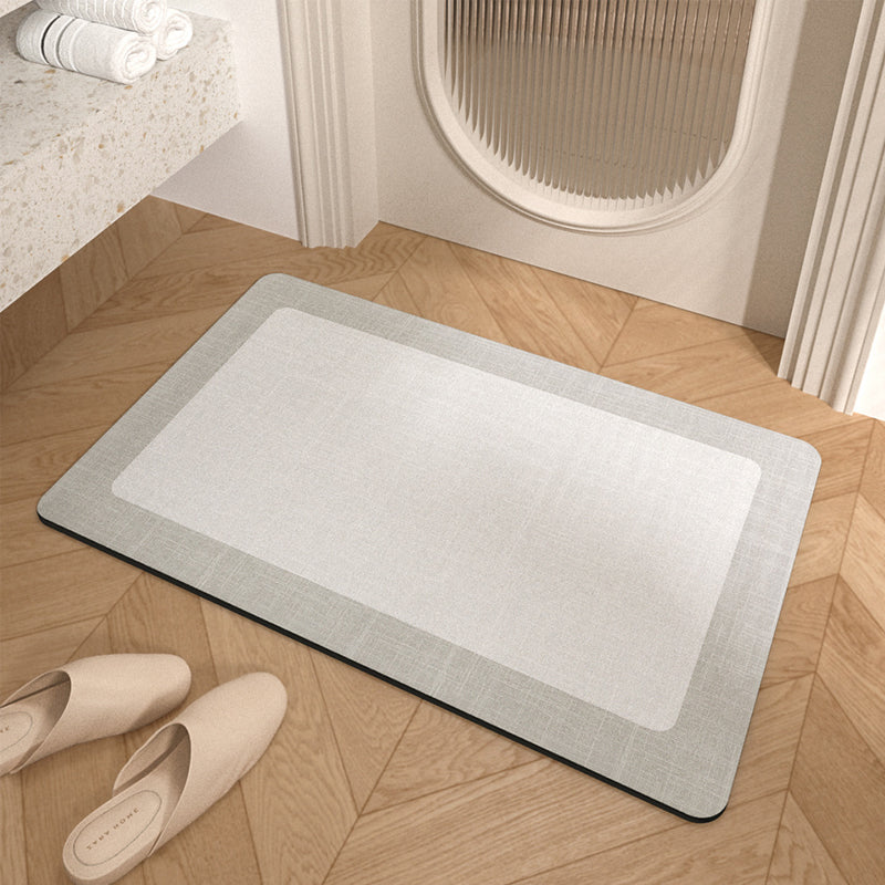 Niet-slip Minimalisme Badkamer Vloermat - Super Absorberend, Makkelijk Schoon Te Maken