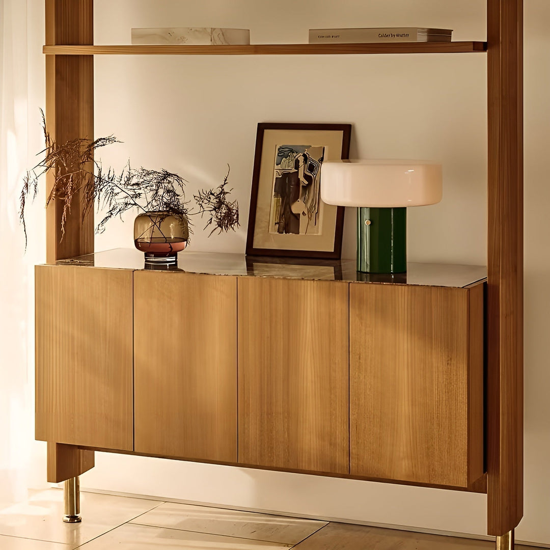Handvaas van glas door Arostaown – minimalistisch en decoratief | Transparante binnenkant voor bloemen, hydroponics en moderne planten in amber
