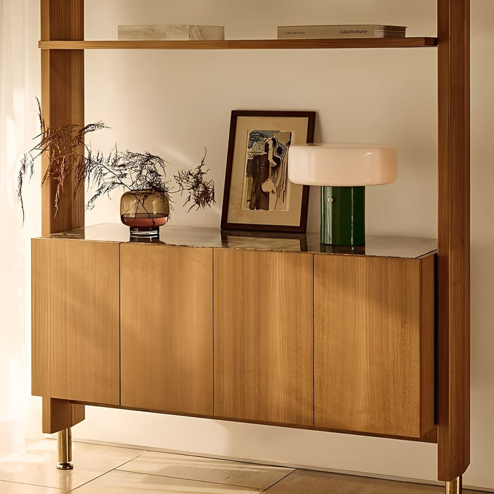 Handvaas van glas door Arostaown – minimalistisch en decoratief | Transparante binnenkant voor bloemen, hydroponics en moderne planten in amber