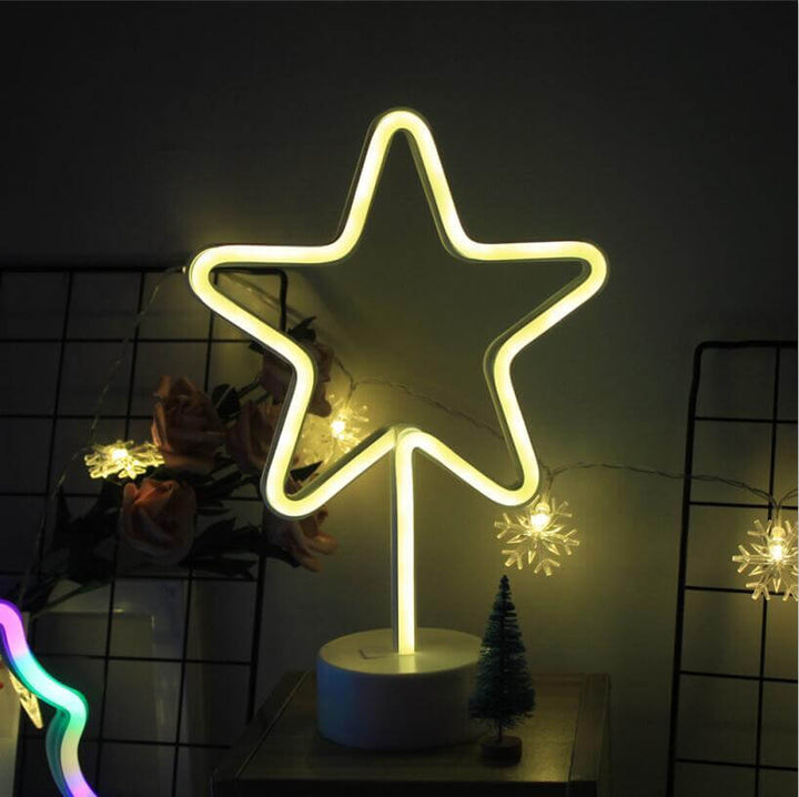 Kreatieve LED-modelleerlamp Regenboog-ijs aan het stokje