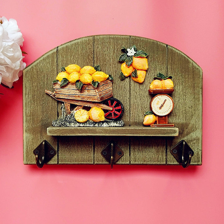 Decoratieve Wandbevestigde Keuken Organizer