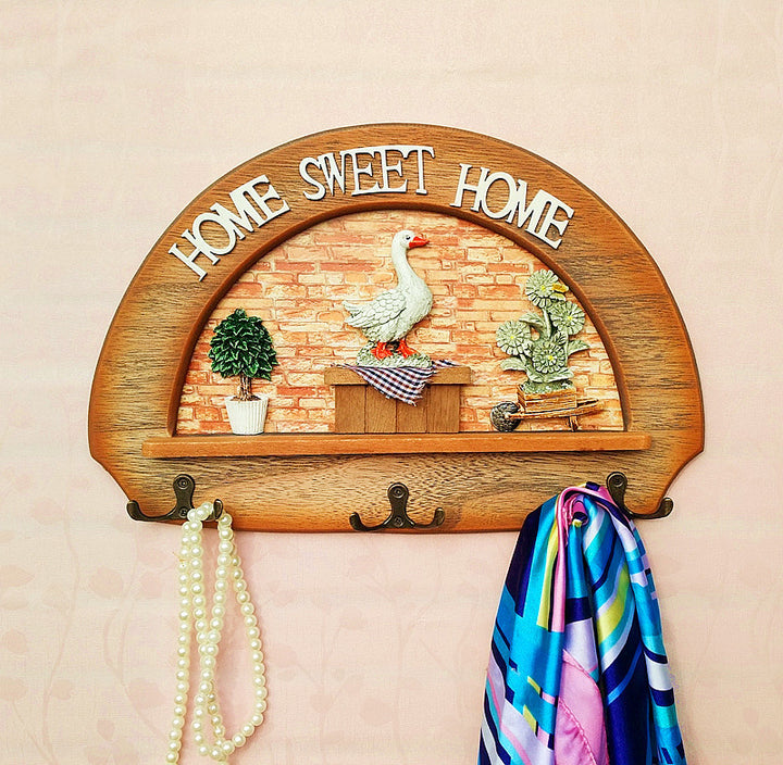 Home Sweet Home Decoratieve Wandplank