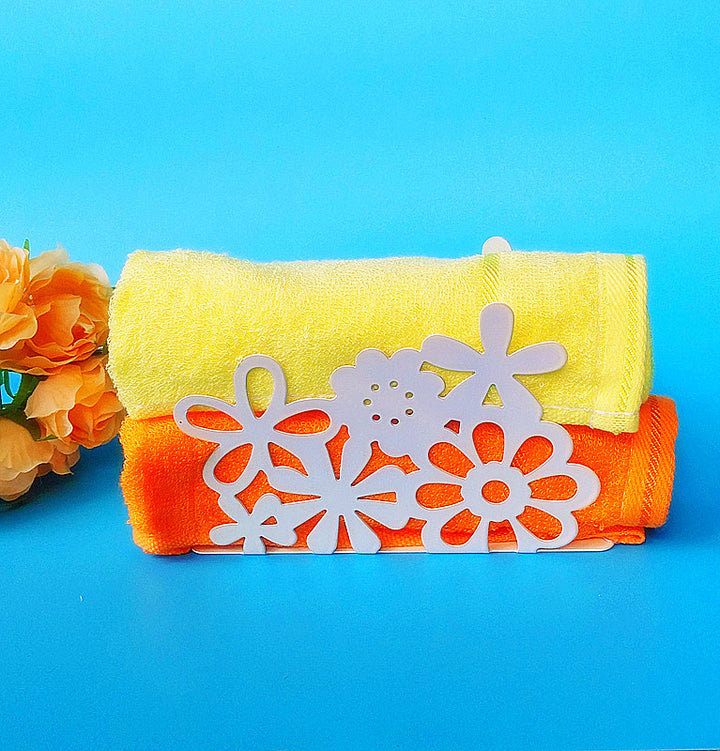 Decoratieve Bloem Handdoekhouder