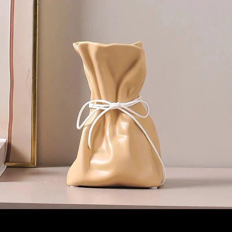 Elegante Vaas - Gerecycled - Verfijnd Ontwerp - Milieuvriendelijk en stijlvol