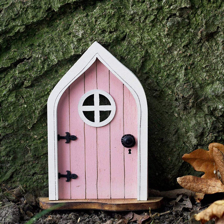 Sprookjesachtige scène - Mini-elven deur