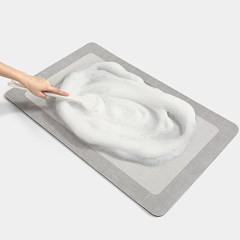 Niet-slip Minimalisme Badkamer Vloermat - Super Absorberend, Makkelijk Schoon Te Maken