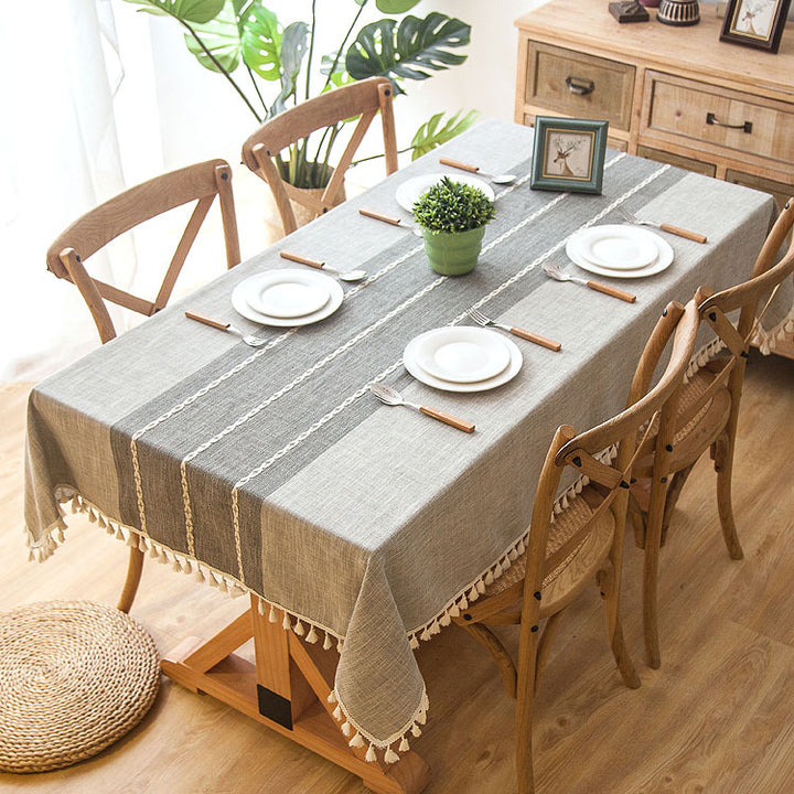 Elegante Geweven Tafelkleed