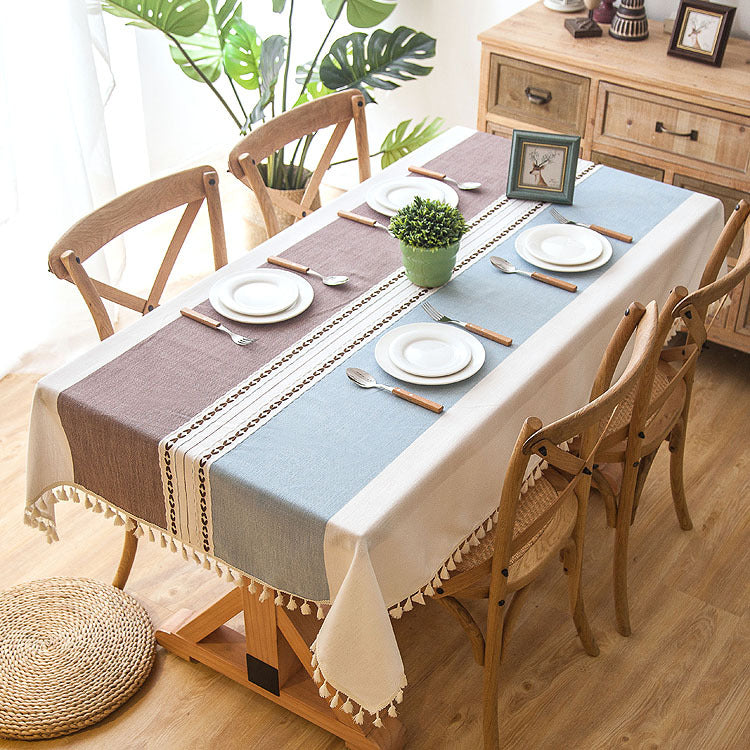 Elegante Geweven Tafelkleed