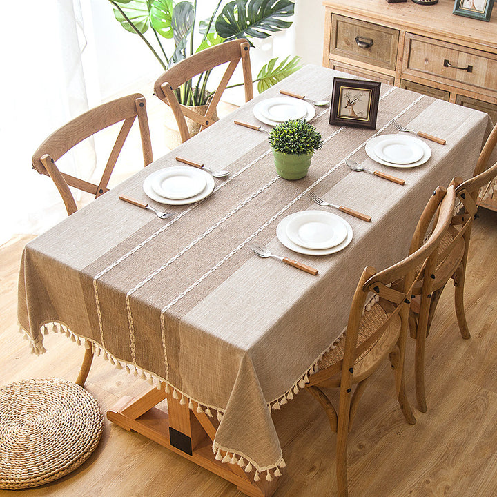 Elegante Geweven Tafelkleed