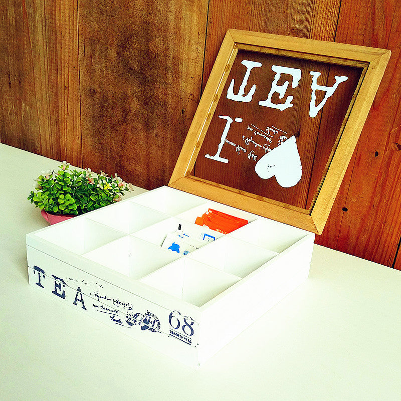 Decoratieve Thee Opslag Organizer