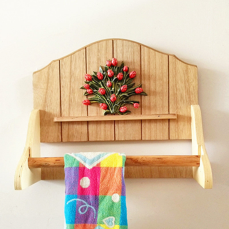 Bloemrijke Decoratieve Wandplank